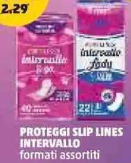 PENNY Proteggi slip LINES INTERVALLO offerta