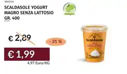 Prezzemolo e Vitale Scaldasole yogurt magro senza lattosio offerta