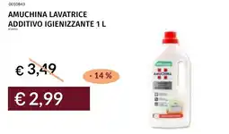 Prezzemolo e Vitale Amuchina lavatrice additivo igienizzante offerta