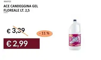 Prezzemolo e Vitale Ace candeggina gel floreale offerta
