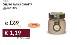 Prezzemolo e Vitale Chiuro panna ghiotta cacao offerta