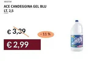 Prezzemolo e Vitale Ace candeggina gel blu offerta