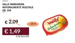 Prezzemolo e Vitale Valle margarina naturalmente vegetale offerta
