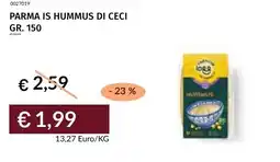 Prezzemolo e Vitale Parma is hummus di ceci offerta