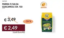 Prezzemolo e Vitale Parma is salsa guacamole offerta