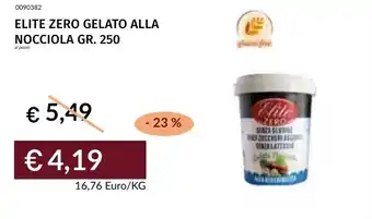 Prezzemolo e Vitale Elite zero gelato alla nocciola offerta