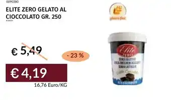 Prezzemolo e Vitale Elite zero gelato al cioccolato offerta