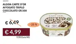 Prezzemolo e Vitale Algida carte d'or affogato triplo cioccolato offerta