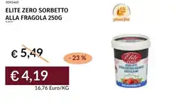 Prezzemolo e Vitale Elite zero sorbetto alla fragola offerta