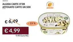 Prezzemolo e Vitale Algida carte d'or affogato caffe offerta