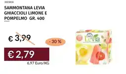 Prezzemolo e Vitale Sammontana levia ghiaccioli limone e pompelmo offerta