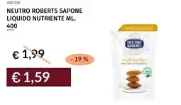 Prezzemolo e Vitale Neutro roberts sapone liquido nutriente offerta