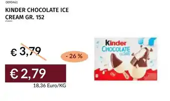 Prezzemolo e Vitale Kinder chocolate ice cream offerta