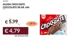 Prezzemolo e Vitale Algida croccante cioccolato x8 offerta