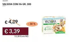 Prezzemolo e Vitale Valsoia coni x4 offerta