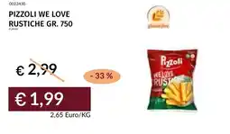 Prezzemolo e Vitale Pizzoli we love rustiche offerta