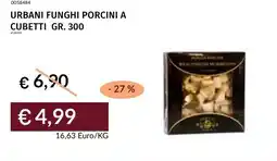 Prezzemolo e Vitale Urbani funghi porcini a cubetti offerta