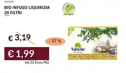 Prezzemolo e Vitale Bio infuso liquirizia offerta