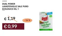 Prezzemolo e Vitale Dual power lavastoviglie sale puro ecologico offerta