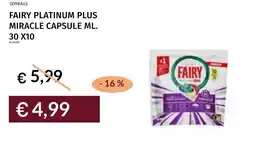 Prezzemolo e Vitale Fairy platinum plus miracle capsule offerta