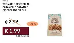 Prezzemolo e Vitale Tre marie biscotti al caramello salato e cioccolato offerta