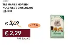 Prezzemolo e Vitale Tre marie i morbidi nocciole e cioccolato offerta
