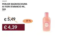Prezzemolo e Vitale Perlier bagnoschiuma ai fiori d'arancio offerta