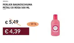 Prezzemolo e Vitale Perlier bagnoschiuma petali di rosa offerta