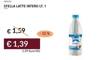 Prezzemolo e Vitale Stella latte intero offerta