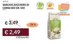 Prezzemolo e Vitale Sarchio zucchero di canna bio offerta