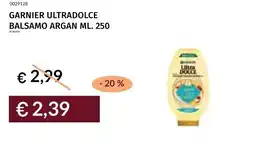 Prezzemolo e Vitale Garnier ultradolce balsamo argan offerta