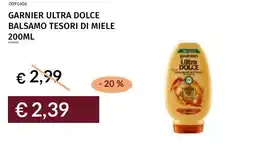 Prezzemolo e Vitale Garnier ultra dolce balsamo tesori di miele offerta
