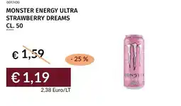 Prezzemolo e Vitale Monster energy ultra strawberry dreams offerta