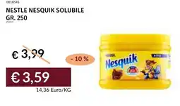 Prezzemolo e Vitale Nestle nesquik solubile offerta