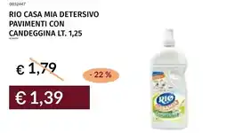 Prezzemolo e Vitale Rio casa mia detersivo pavimenti con candeggina offerta
