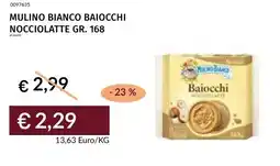Prezzemolo e Vitale Mulino bianco baiocchi nocciolatte offerta