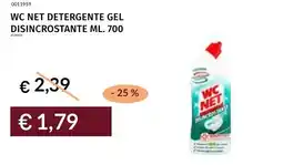 Prezzemolo e Vitale Wc net detergente gel disincrostante offerta