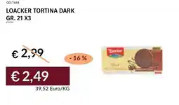 Prezzemolo e Vitale Loacker tortina dark offerta