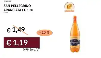 Prezzemolo e Vitale San pellegrino aranciata offerta