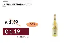 Prezzemolo e Vitale Lurisia gazzosa offerta