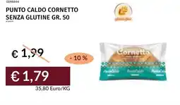 Prezzemolo e Vitale Punto caldo cornetto senza glutine offerta