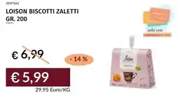 Prezzemolo e Vitale Loison biscotti zaletti offerta