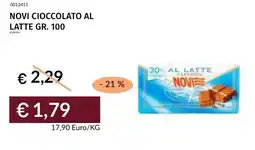 Prezzemolo e Vitale Novi cioccolato al latte offerta