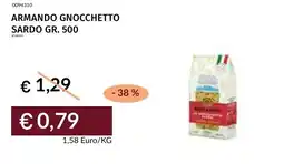 Prezzemolo e Vitale Armando gnocchetto sardo offerta
