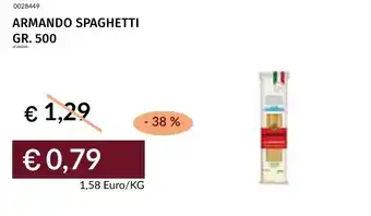 Prezzemolo e Vitale Armando spaghetti offerta