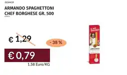 Prezzemolo e Vitale Armando spaghettoni chef borghese offerta