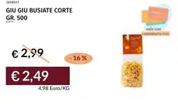 Prezzemolo e Vitale Giu giu busiate corte offerta