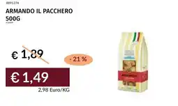 Prezzemolo e Vitale Armando il pacchero offerta