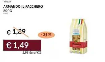 Prezzemolo e Vitale Armando il pacchero offerta