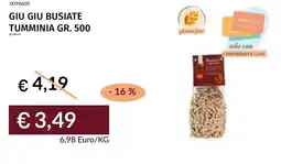 Prezzemolo e Vitale Giu giu busiate tumminia offerta
